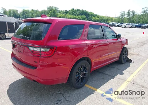 2017 Dodge Durango R/T Awd из США, поврежденный, VIN 1C4SDJCTXHC945413